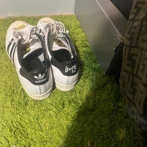 Bape superstars good condition